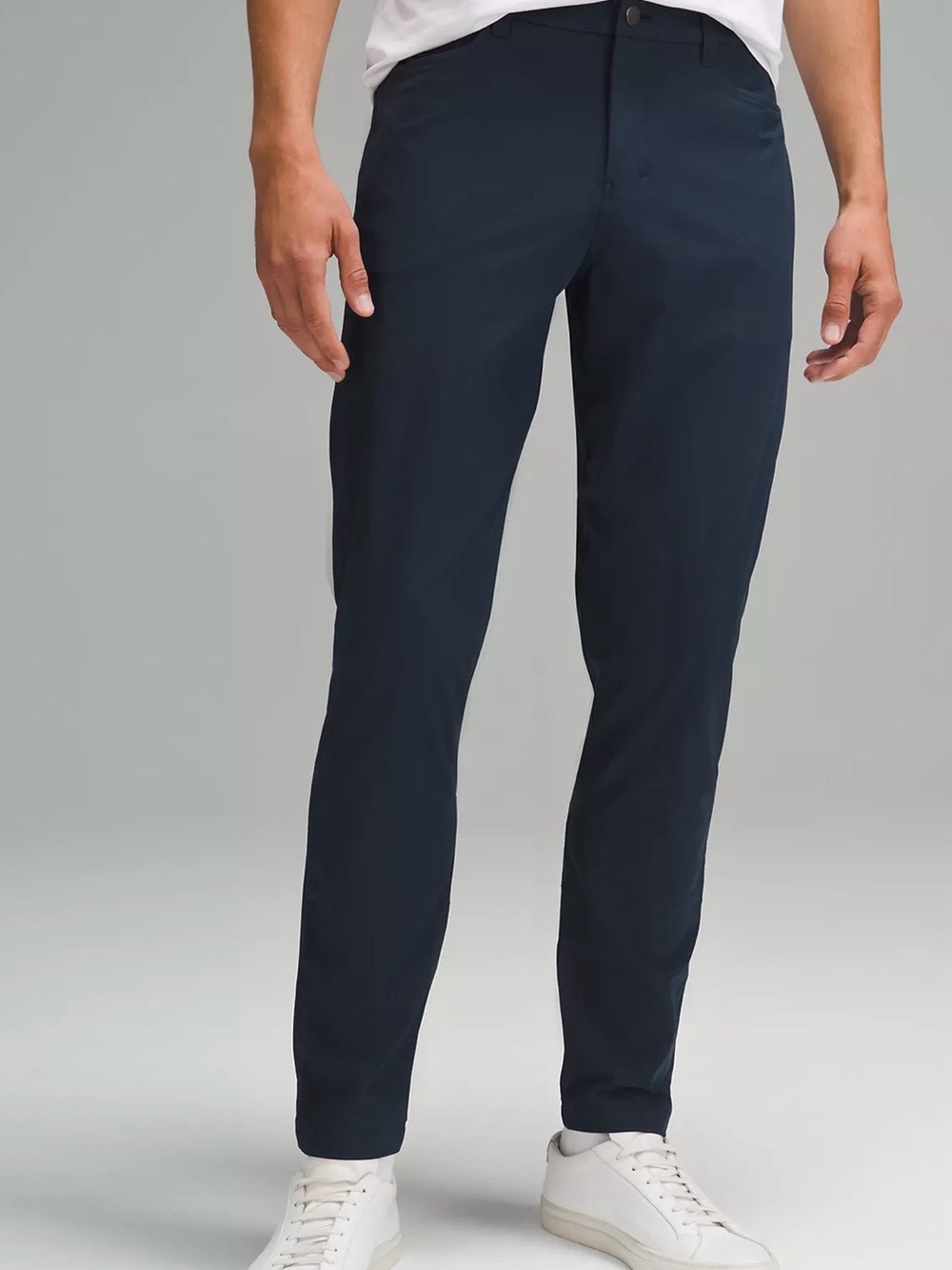 lululemon athletica Men's Dark Navy Slim Chinos